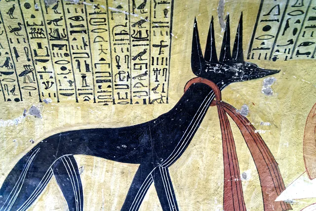 Anubis as a jackal, Ancient Egypt