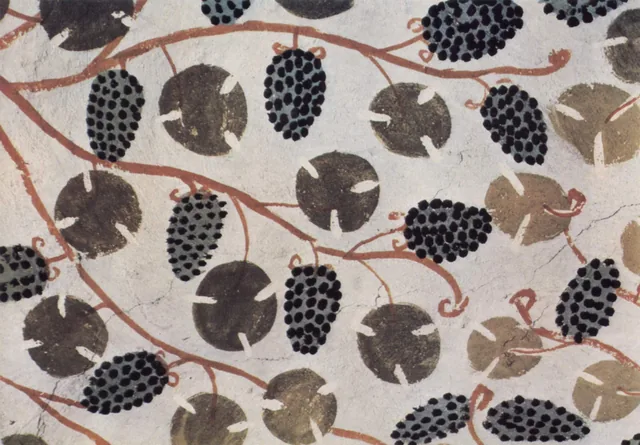 Le plafond à la vigne