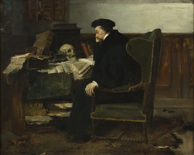 Absorbed in his Studies, Eilif Peterssen