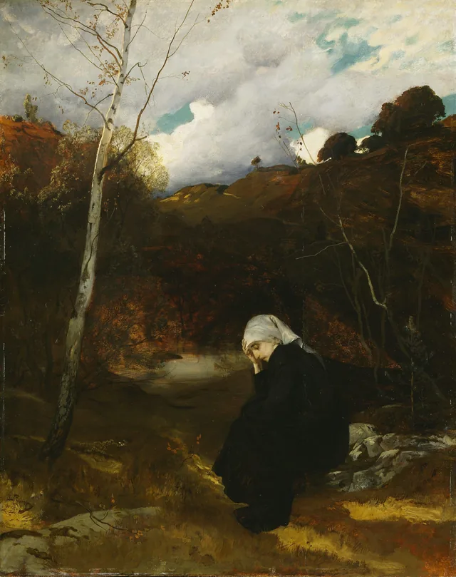 Andante. Autumn Evening at Ask, Eilif Peterssen