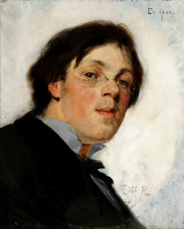 Self-Portrait, Eilif Peterssen