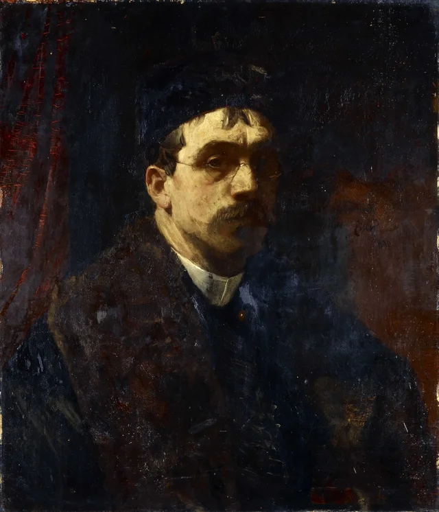 Self-Portrait, Eilif Peterssen