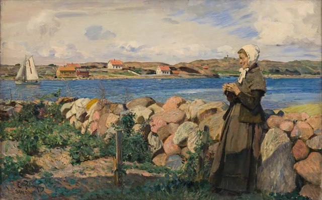 From the Norwegian Archipelago, Eilif Peterssen