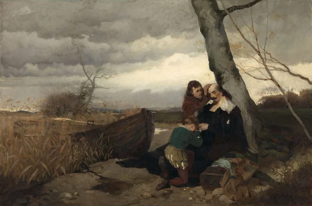 The Death of Corfitz Ulfeldt, Eilif Peterssen