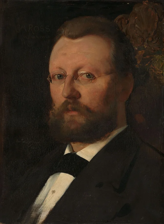 The Painter Christian Meyer Ross, Eilif Peterssen