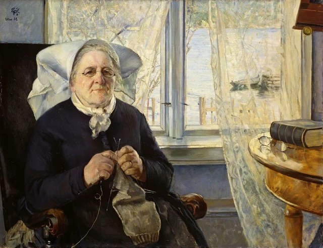 Mor Utne, Eilif Peterssen