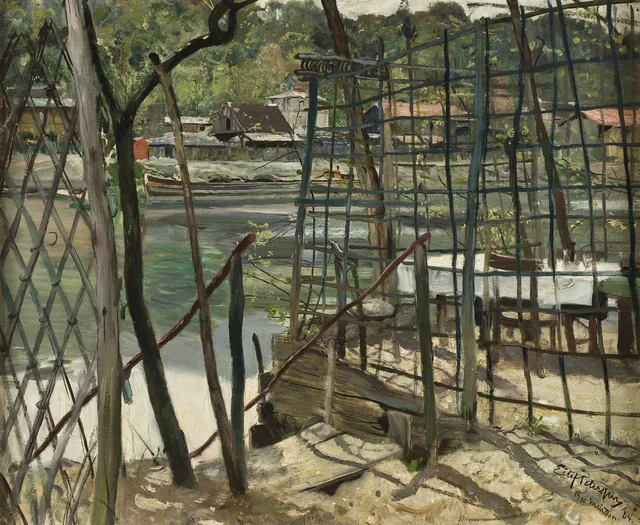 Landscape from Meudon, France, Eilif Peterssen