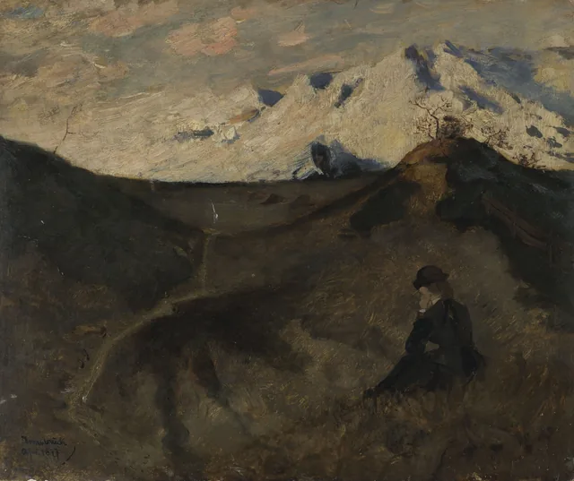 Mountains near Innsbruck, Eilif Peterssen