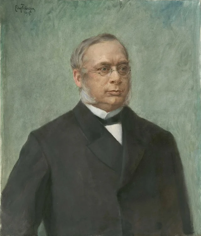 Portrait of Emil Stang, Eilif Peterssen