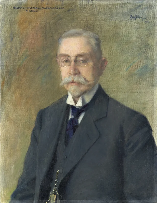 Portrait of Bredo Henrik von Munthe af Morgenstierne, Eilif Peterssen