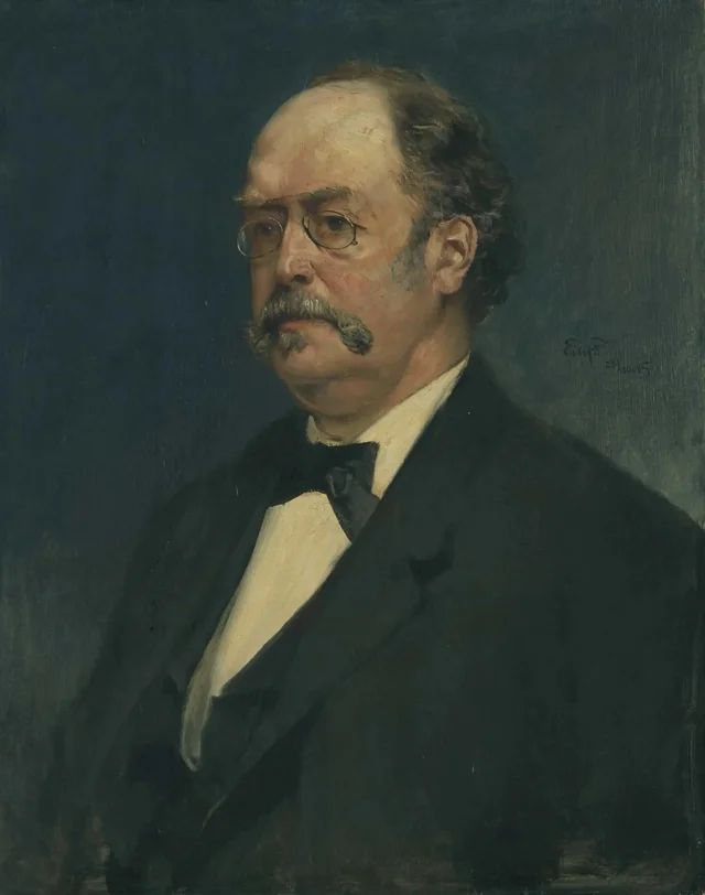 Retrato de Christian Lasson, Eilif Peterssen