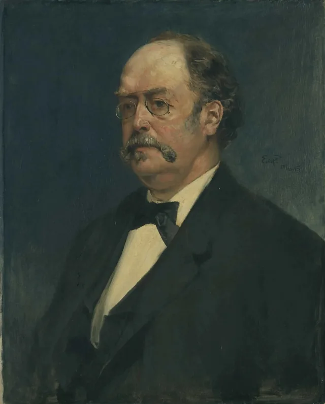 Portrait of Christian Lasson, Eilif Peterssen