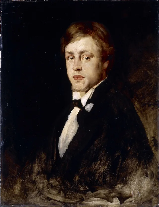 Portrait of Hans Olaf Heyerdahl, Eilif Peterssen