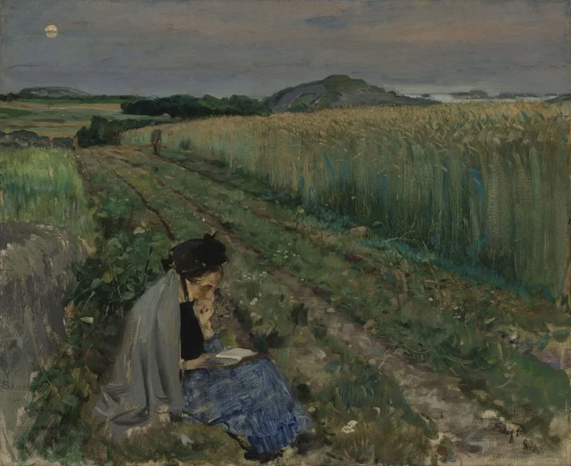 Summer Evening, Sandø, Eilif Peterssen