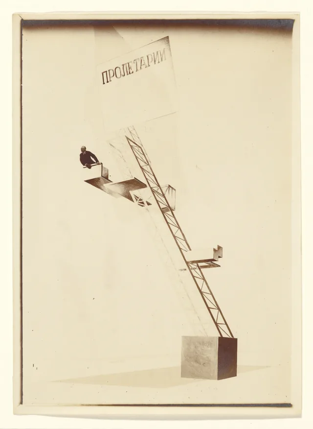 La Tribune de Lénine (Proun n° 85), El Lissitzky