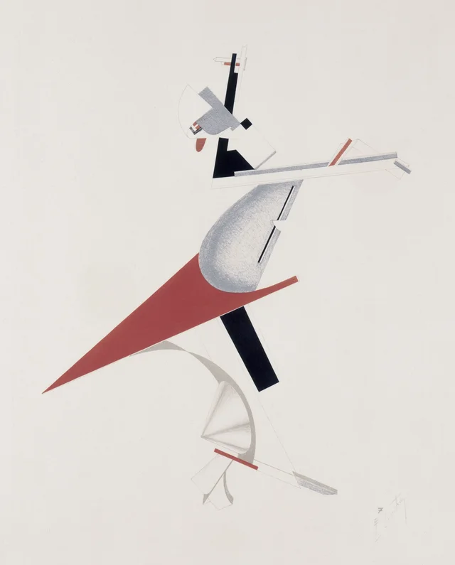 Le Fauteur de troubles (Figurines, feuille 7), El Lissitzky