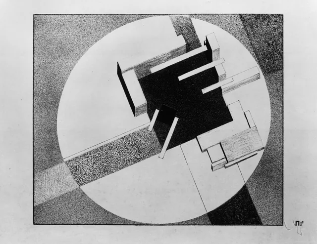 Proun P 1 E, El Lissitzky