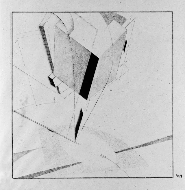 Proun P 5 A, El Lissitzky