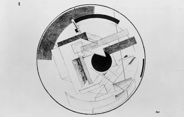 Proun P 6 B, El Lissitzky