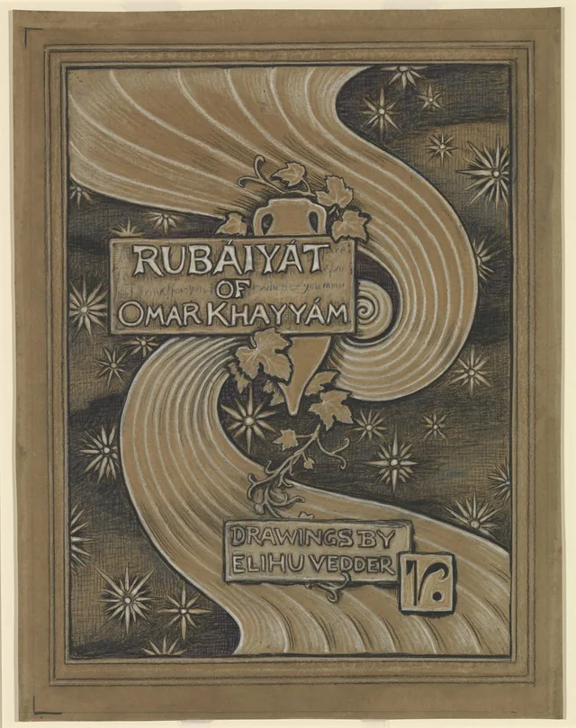 (Ilustração para o Rubaiyat de Omar Khayyam) Capa, Elihu Vedder