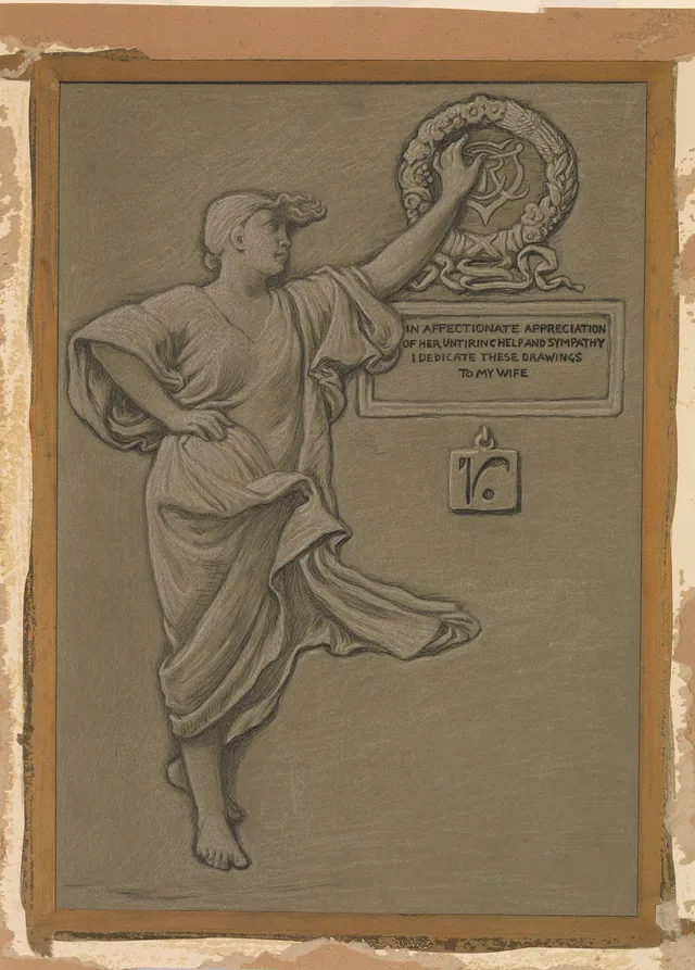 (Ilustração para o Rubaiyat de Omar Khayyam) Dedicatória