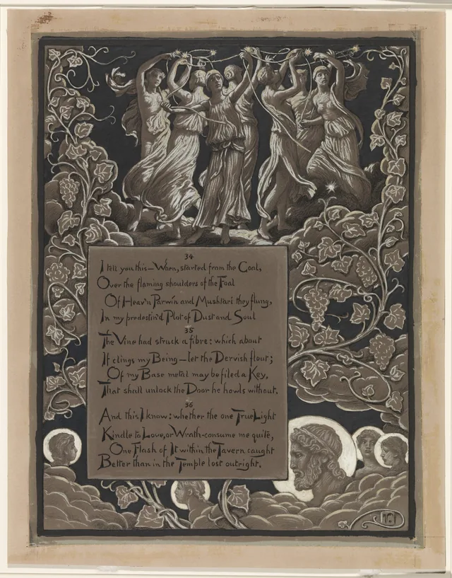 (Ilustração para o Rubaiyat de Omar Khayyam) O Horóscopo de Omar