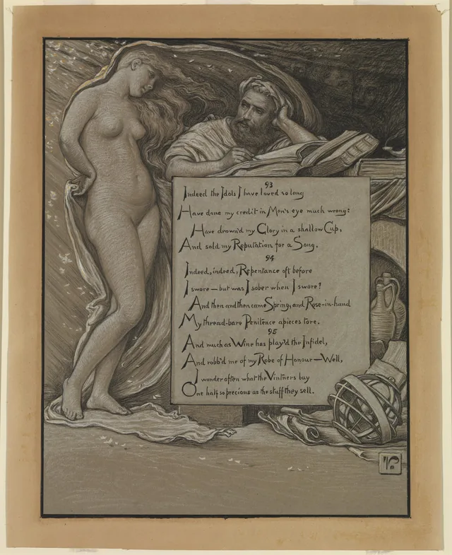 (Ilustração para o Rubaiyat de Omar Khayyam) A Primavera