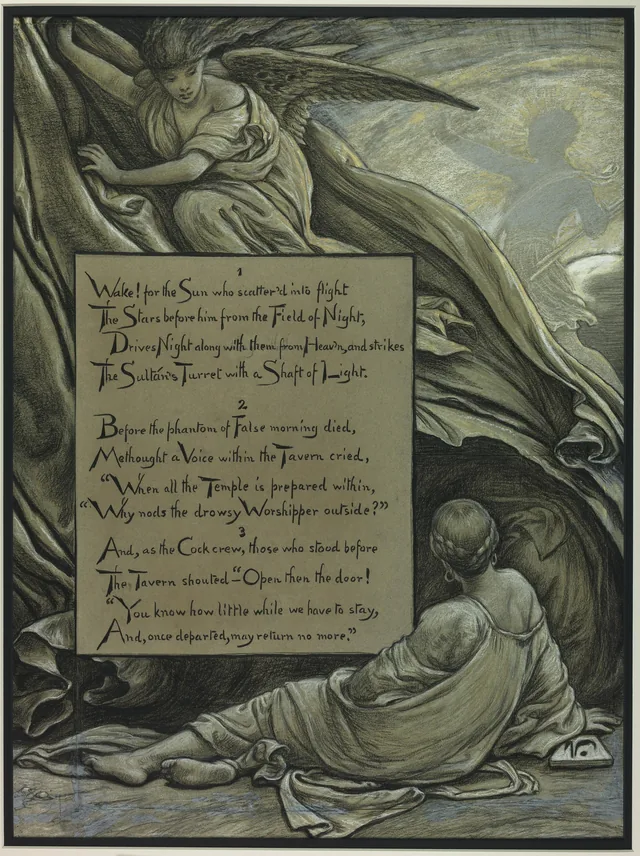 (Ilustração para o Rubaiyat de Omar Khayyam) O Despertar