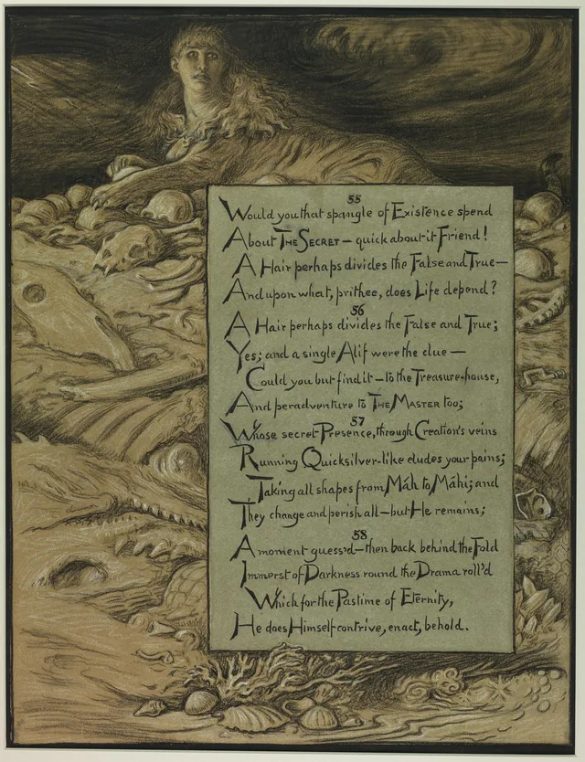 (Ilustração para o Rubaiyat de Omar Khayyam) O Destino inevitável