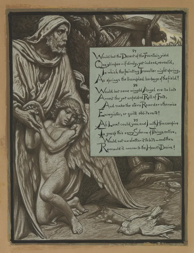 (Ilustração para o Rubaiyat de Omar Khayyam) O Triste plano