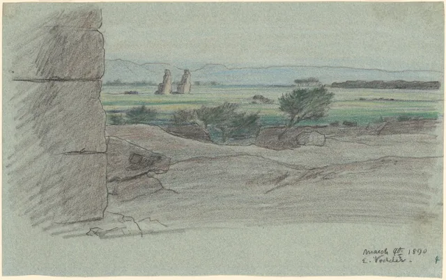 Viagem pelo Nilo, nº 15, Elihu Vedder