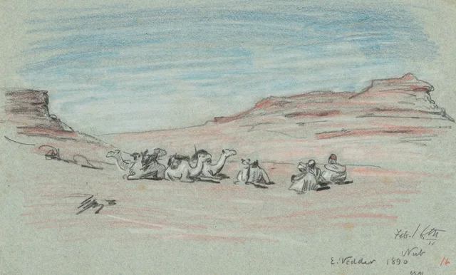 Viagem pelo Nilo, nº 20, Elihu Vedder