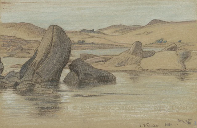 Viagem pelo Nilo, nº 22, Elihu Vedder