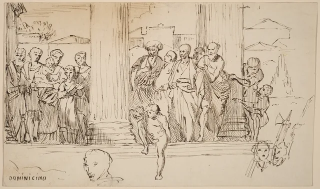 Estudo segundo Domenichino