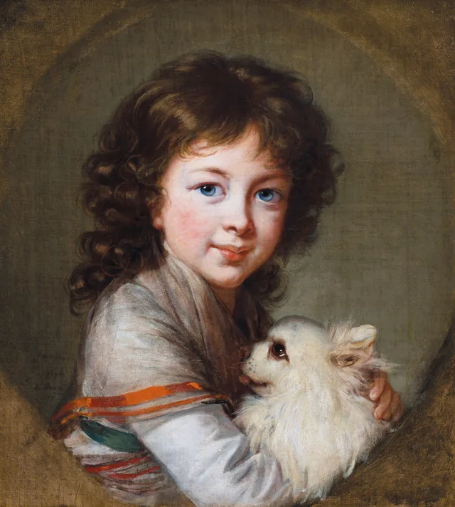 Élisabeth Isabelle Mniszech, Élisabeth Vigée Le Brun