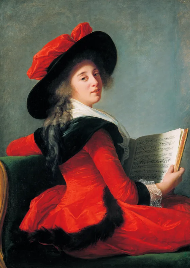 The Baroness de Crussol, Élisabeth Vigée Le Brun