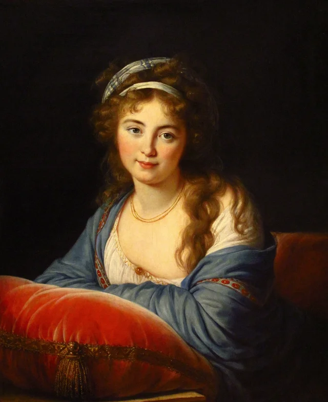 La condesa Catalina Vasilievna Skavronskaya, Élisabeth Vigée Le Brun