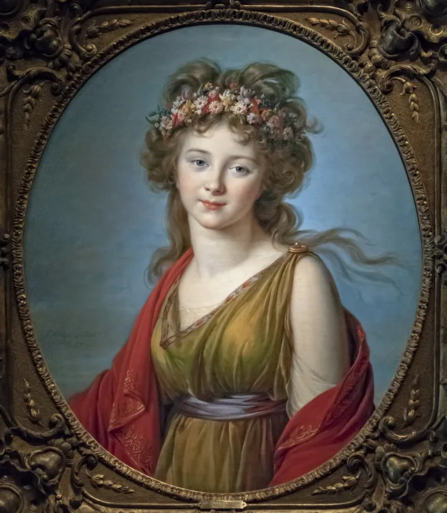 La condesa Kagenek como Flora, Élisabeth Vigée Le Brun