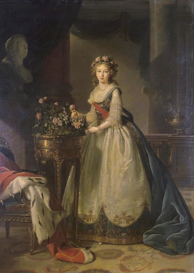 La grande-duchesse Élisabeth Alexeïevna, Élisabeth Vigée Le Brun