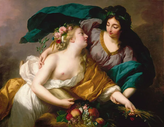 La Paz devolviendo la Abundancia, Élisabeth Vigée Le Brun