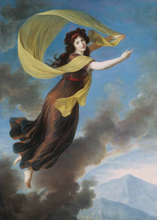 Princess Karoline von Liechtenstein as Iris, Élisabeth Vigée Le Brun