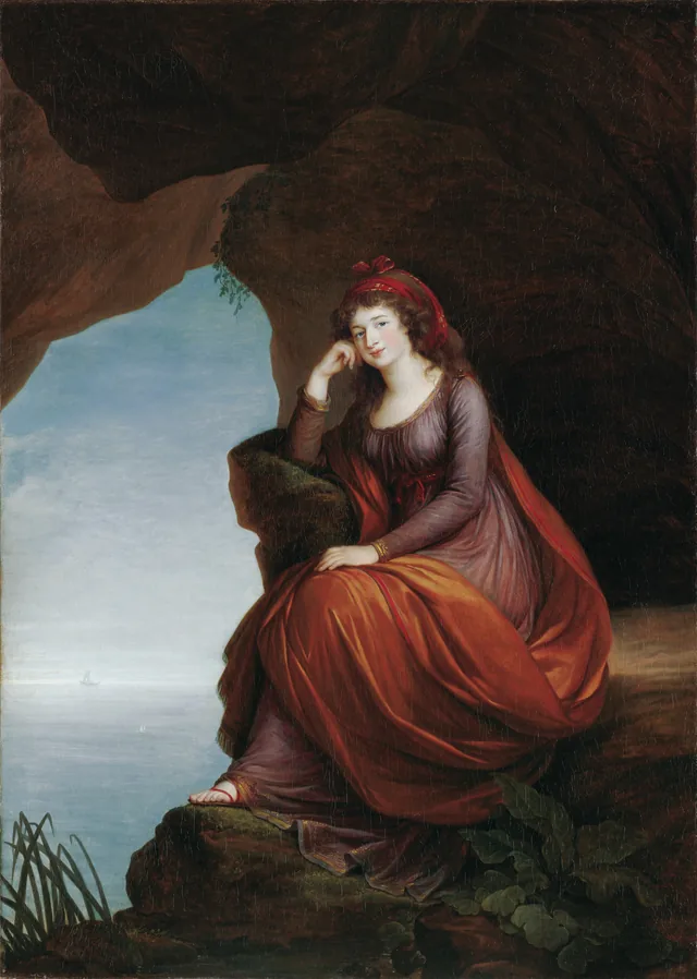 La princesse Maria Josepha Hermenegilde Esterházy en Ariane à Naxos, Élisabeth Vigée Le Brun