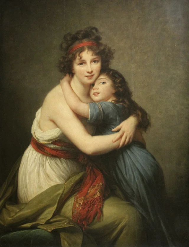 Madame Vigée Le Brun y su hija Julie (llamado «a la griega»), Élisabeth Vigée Le Brun