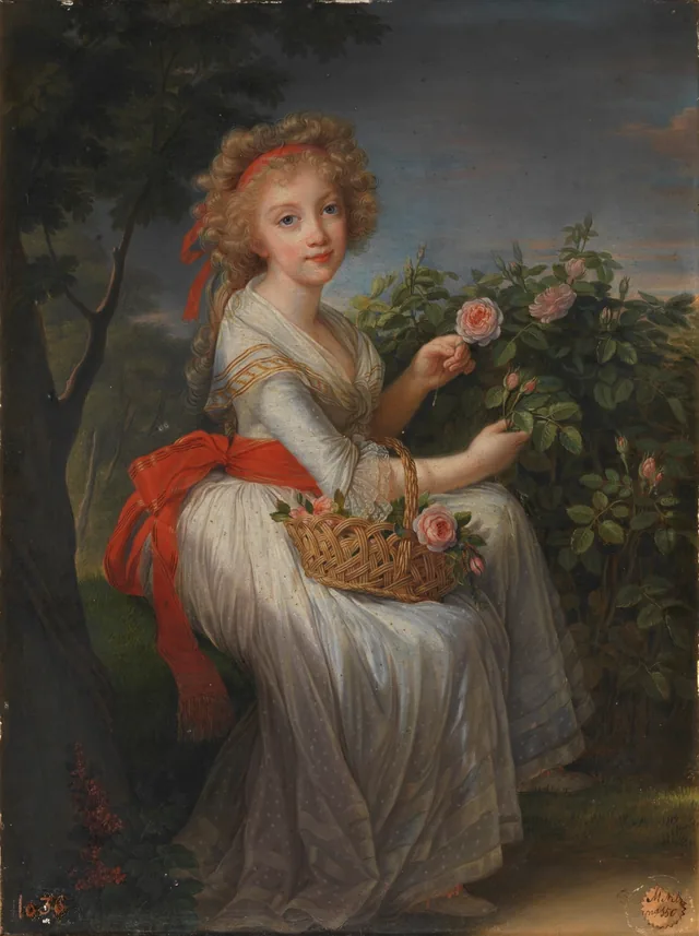 Maria Cristina Teresa of Bourbon, Élisabeth Vigée Le Brun