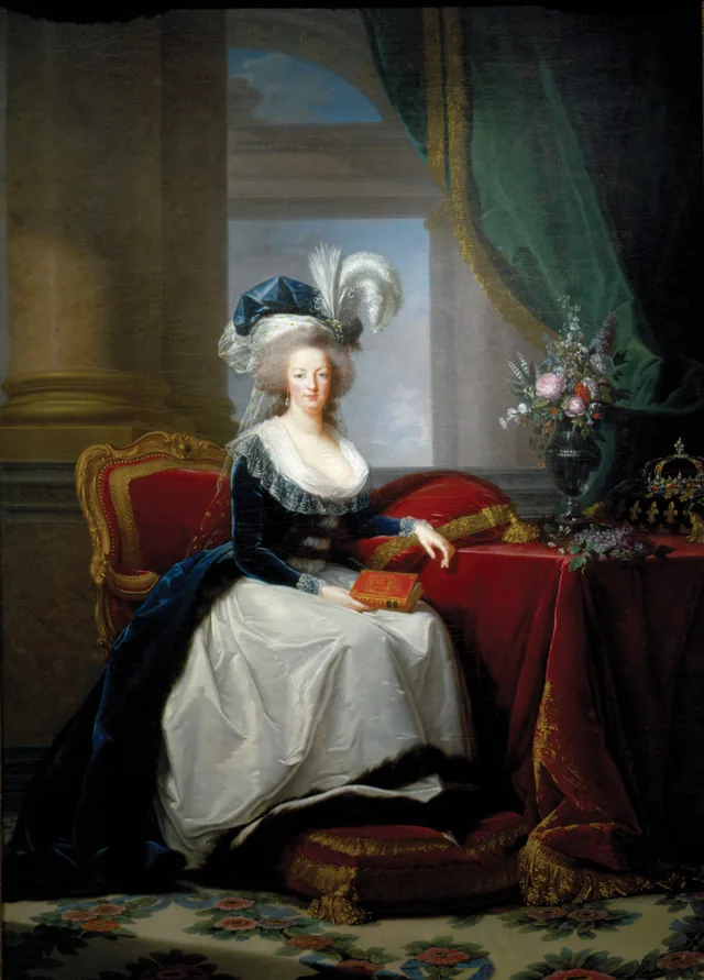 Portrait de Marie-Antoinette, reine de France, Élisabeth Vigée Le Brun