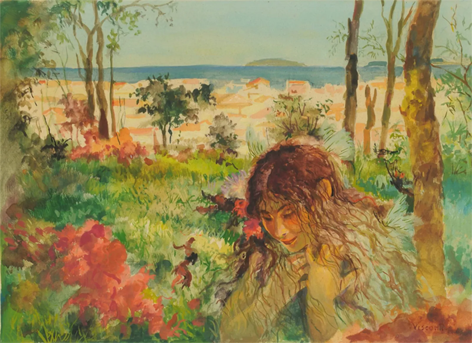 La Chrysalide - Étude, Eliseu Visconti