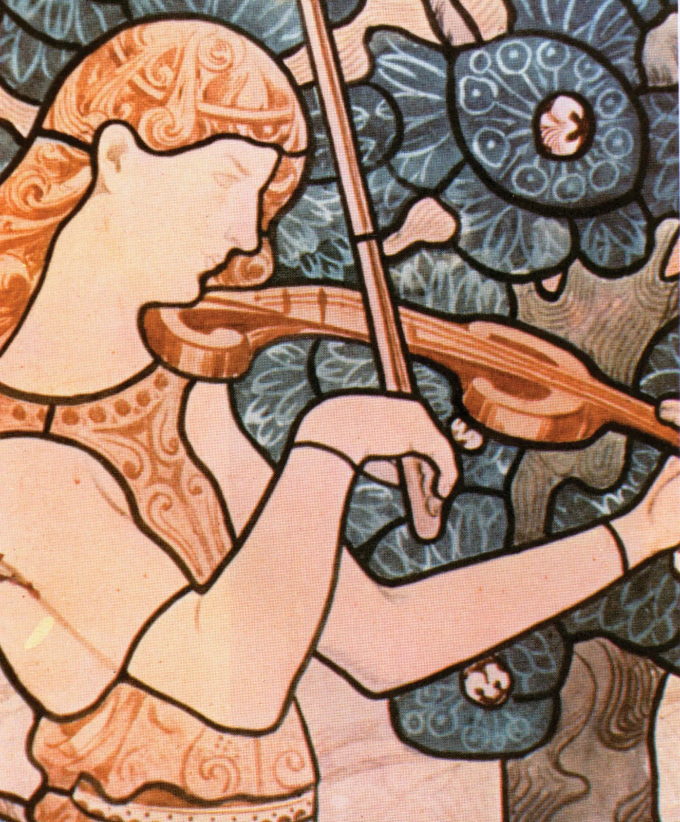 La Musique - Étude pour un vitrail, Eliseu Visconti