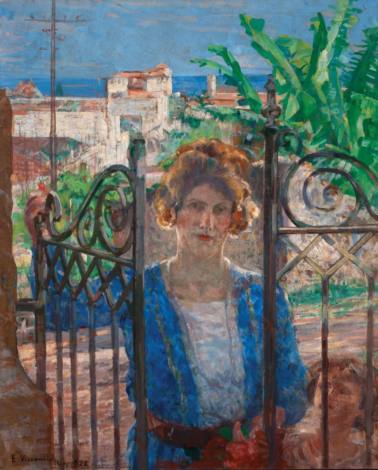 La Visite, Eliseu Visconti