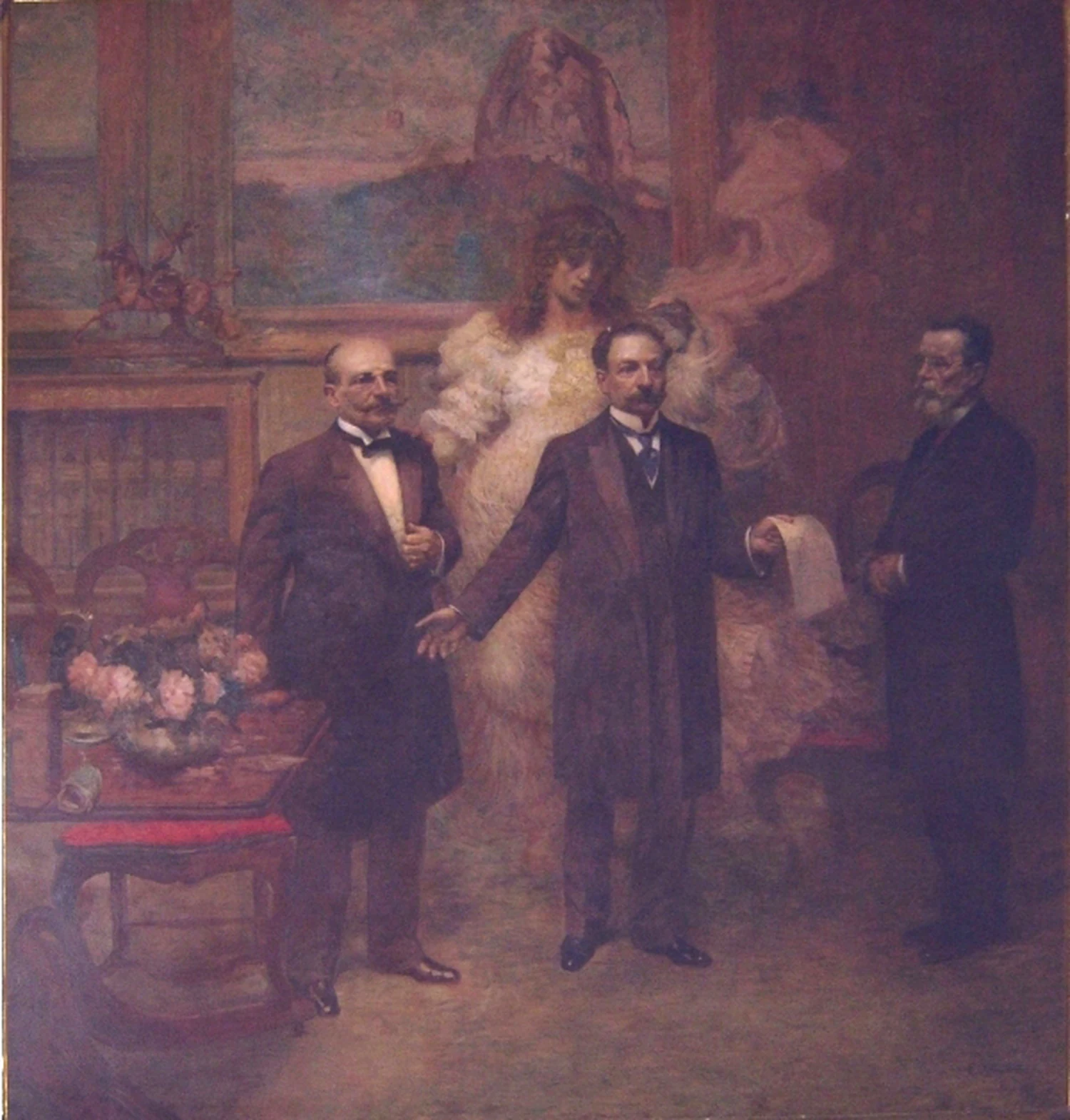 Allégorie à la loi de finances, Eliseu Visconti