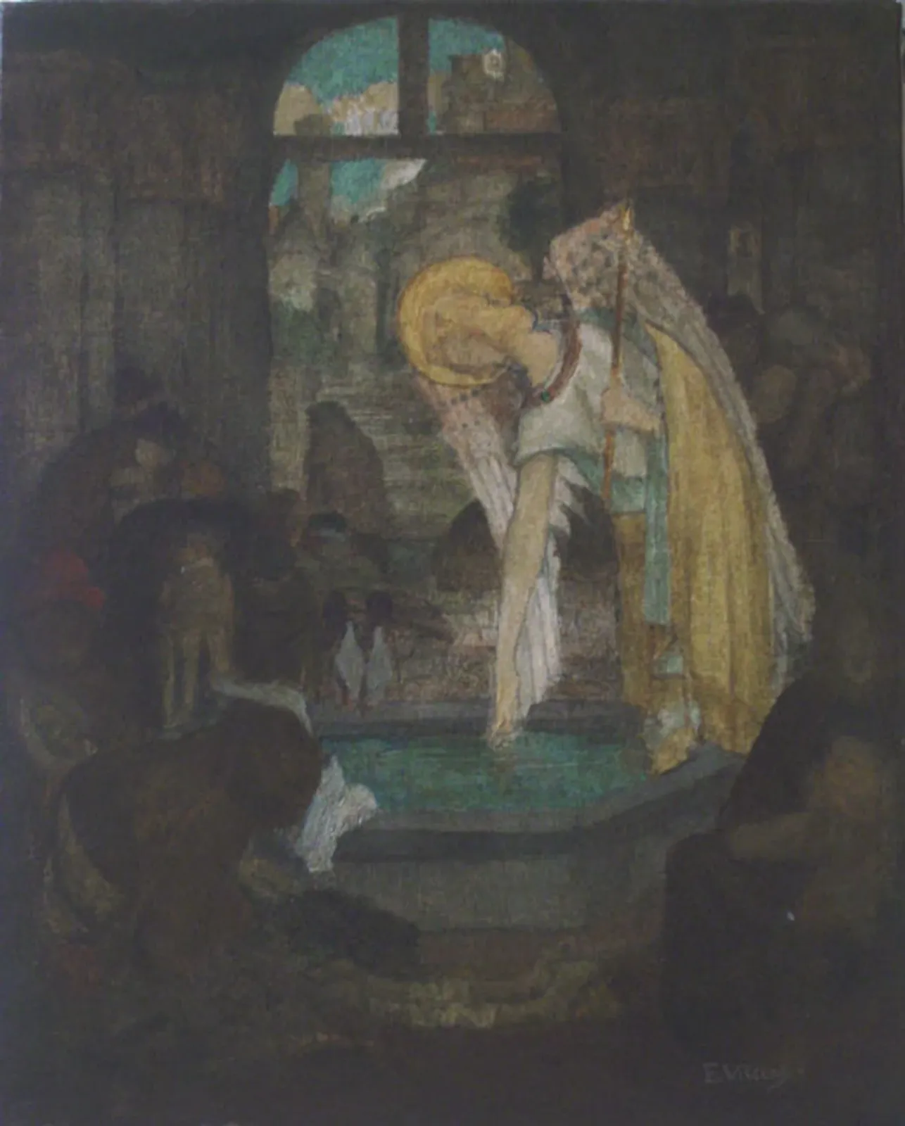 Ange dans la citerne, Eliseu Visconti